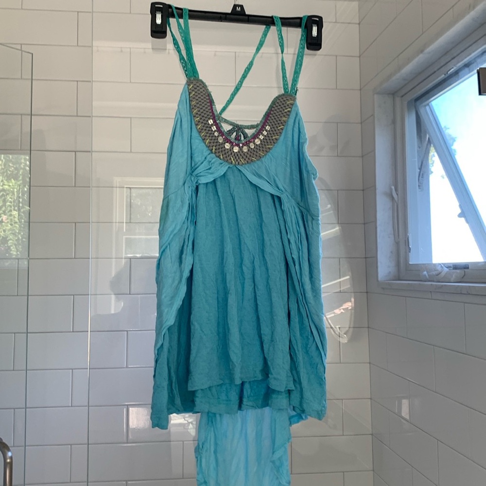 Free People  Beaded Top Size - large